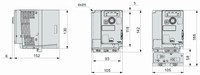 Frekvenču pārveidotājs Altivar Machine ATV320, 1,1KW, 400V, 3 fāzes, compact ATV320U11N4C Schneider Electric