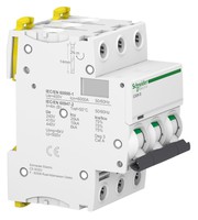 Automātslēdzis (MCB) Acti9 iC60N 3P, B klase, 16A, 10kA, A9F73316 Schneider Electric