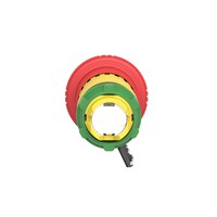 Button head 22mm, turn with key, red, with key ZB5AS944 Schneider Electric