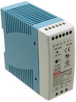 Power Supply 110-230V AC to 24V DC, 2,5A, 60W, MDR-60-24 Mean Well