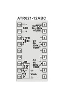ATR621-12ABC 1 Analogue input + 2 Relays 8 A + 1 SSR 12Vdc + 1 Digital input