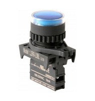 LED lamp blue, 100...220 VAC, 22mm, L2RR-L3BL Autonics
