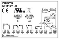 Контроллер температуры 207-253V AC, ATR121-B Pixsys