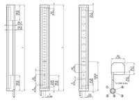 C4C-SA15030A10000 Gaismas aizskaru raidītājs. 1500mmizšķirtspēja 30mm