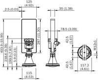 LFR-XXBXDCBHKXX LEVEL FLUID RADAR Up to 30 m, 4..20mA /HART, Process: – 40°C.. +80°C; –1 bar ... 2 bar 6072198 Sick