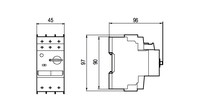 Termo-magnētiskais motora automāts  5.5kW 9.0..12.5A 