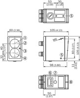 ISD400-1111 Optical data transmission ISD400 / ISD400 Core 1042286 Sick