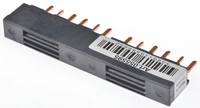 Busbar, 3P, 2 modules, 45mm, TeSys, 63A, GV2G245 Schneider Electric