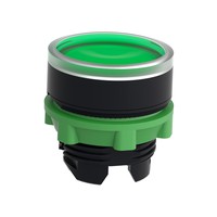 Pogas galva 22mm, ar atsperi, caurspīdīga zaļa, ZB5AH033 Schneider Electric