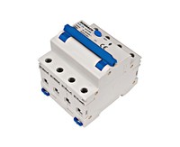 Residual current breaker with overcurrent protection (RCBO), 25A, 3P+N, 6kA, AK668825 Schrack Technik