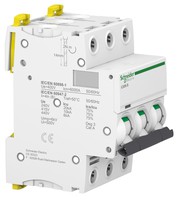 Automātslēdzis (MCB) Acti9 iC60N 3P, B klase, 25A, 10kA, A9F73325 Schneider Electric