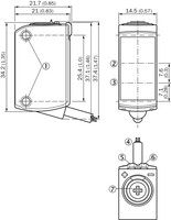 GL6G-F2411V Photoelectric retro-reflective sensor Sn=6m, PNP NO/NC (select), cable 4-wire 2 m (Detecting transparent objects) 1084445 Sick