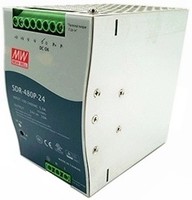 Блок питания 110-230V AC на 24V DC, 20A, 480W, SDR-480-24 Mean Well