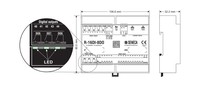 R-16DI-8DO-P interface with 16 DI, 8 digital relay outputs and Profinet protocol