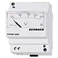 Analogais voltmetrs 500VDC, DIN, MG059500 Schrack Technik