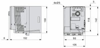 Преобразовател частоты Altivar Machine ATV320, 1.5 kW, 380-500 V, 3 фазы, compact ATV320U15N4C Schneider Electric