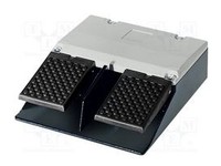 Foot switch 2x (SPST-NO + SPST-NC), 6A/230VAC, IP65 3SE2932-0AB20 Siemens