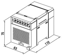 I/O Module 8AI (RTD, Thermocouples, 0(4)…20mA, 0-1V) 8 kanāli 