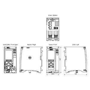 SIMATIC S7-1500 CPU 1515TF-2 PN, 6ES7515-2UN03-0AB0, Siemens alt_view_2