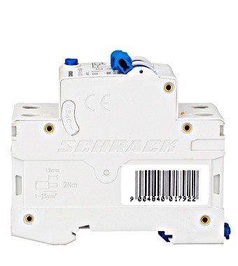 Residual current breaker with overcurrent protection (RCBO), 13A, 1P+N, 6kA, AK667613 Schrack Technik alt_view_3