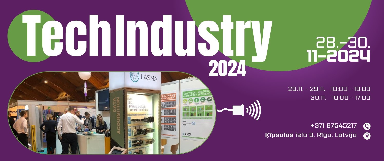 Visit the most important trade fair of the industry - TECH INDUSTRY 2024