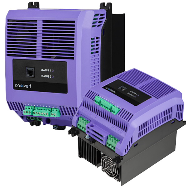 Optidrive Coolvert variable frequency drives now even more powerful