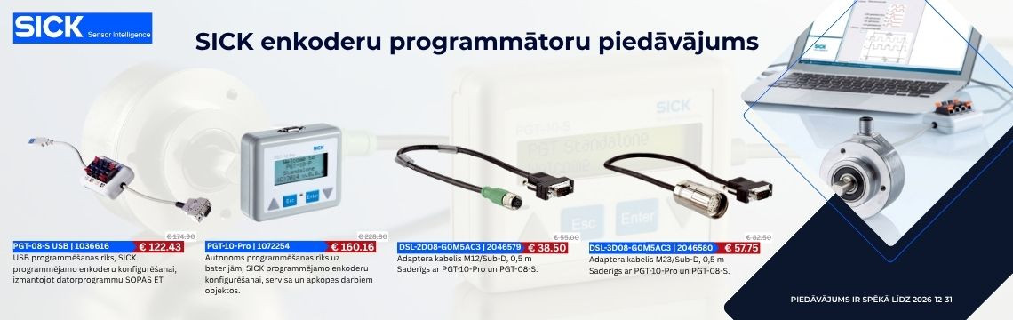 SICK enkoderu programmatori -30%